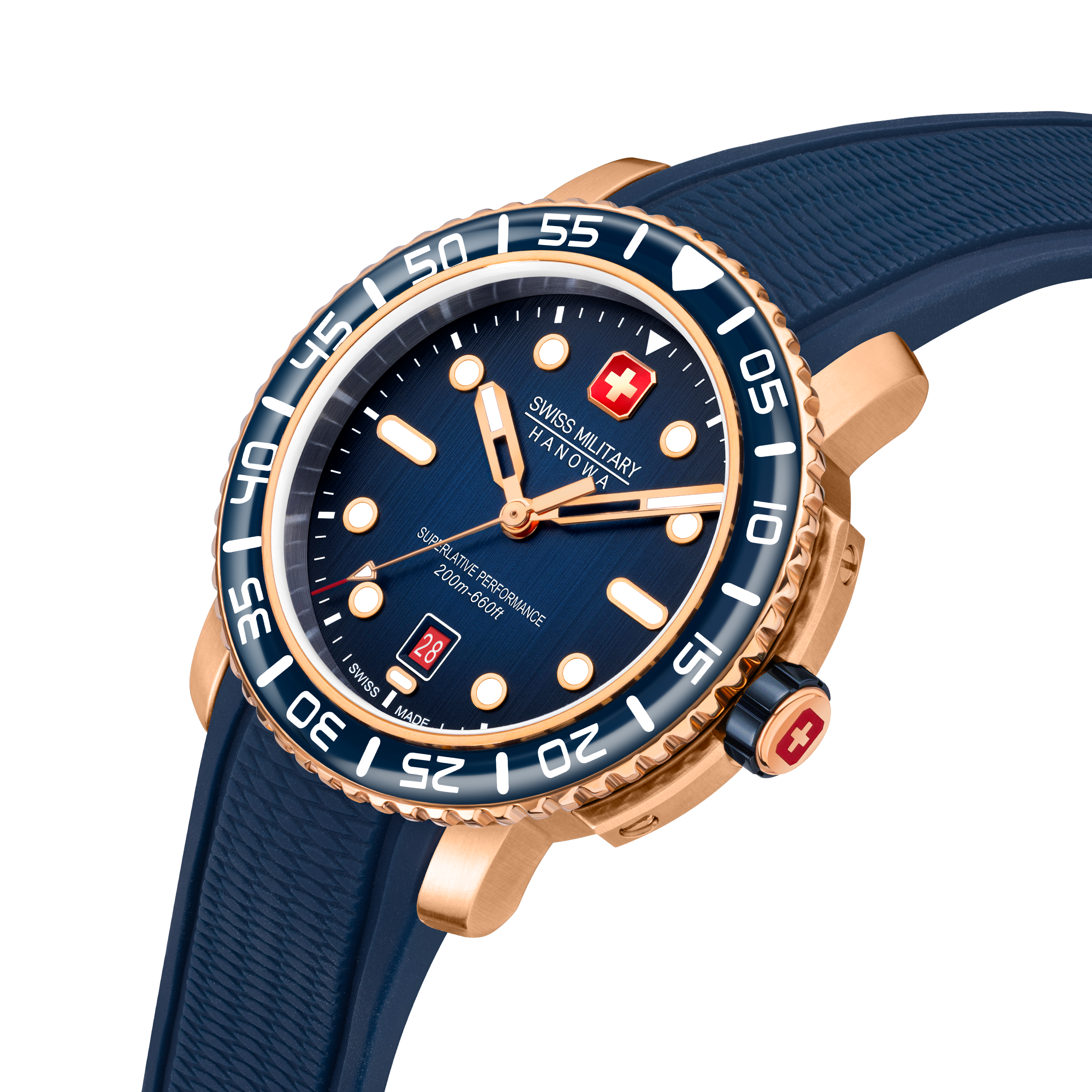 Black Marlin Blue Dial