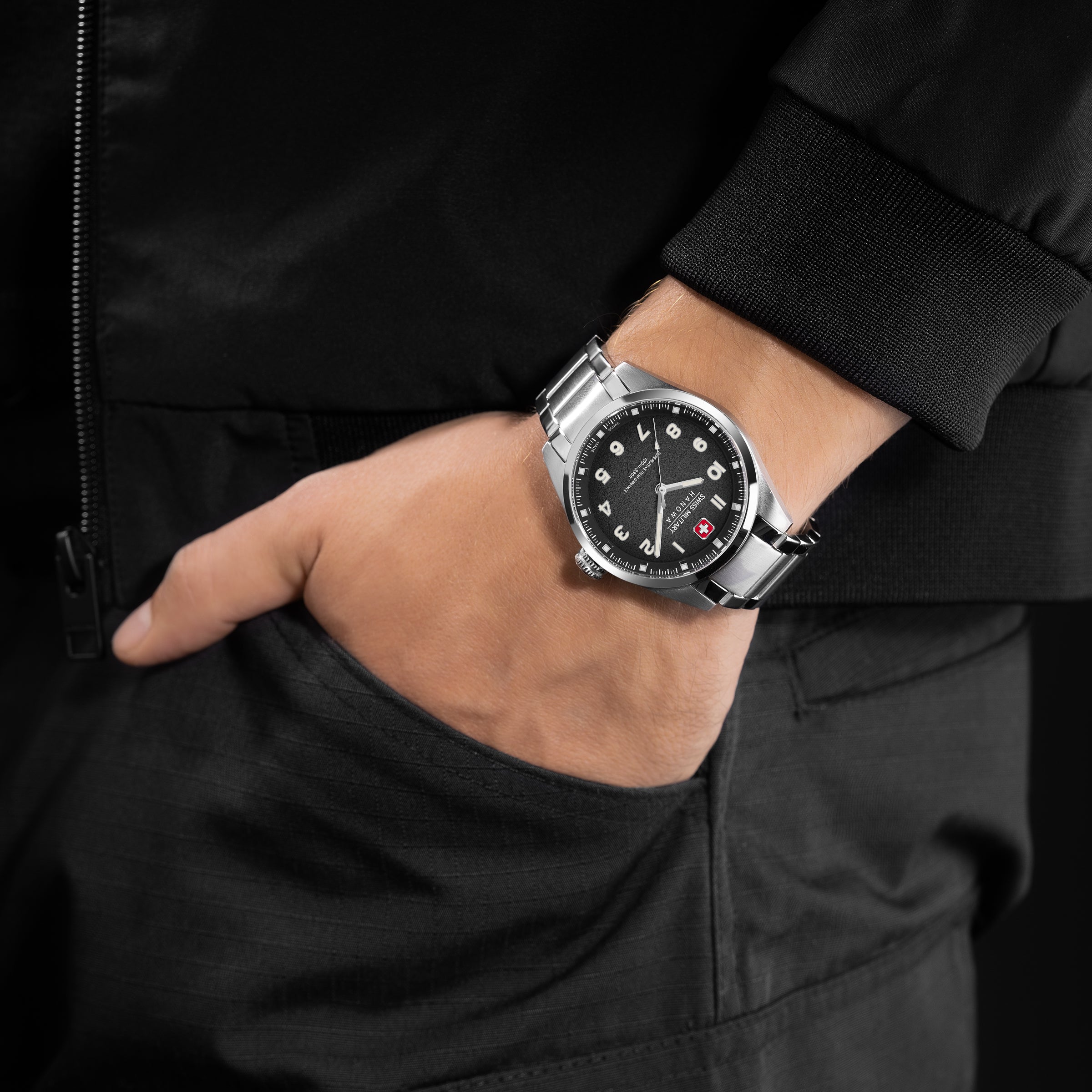 Greyhound Black Dial