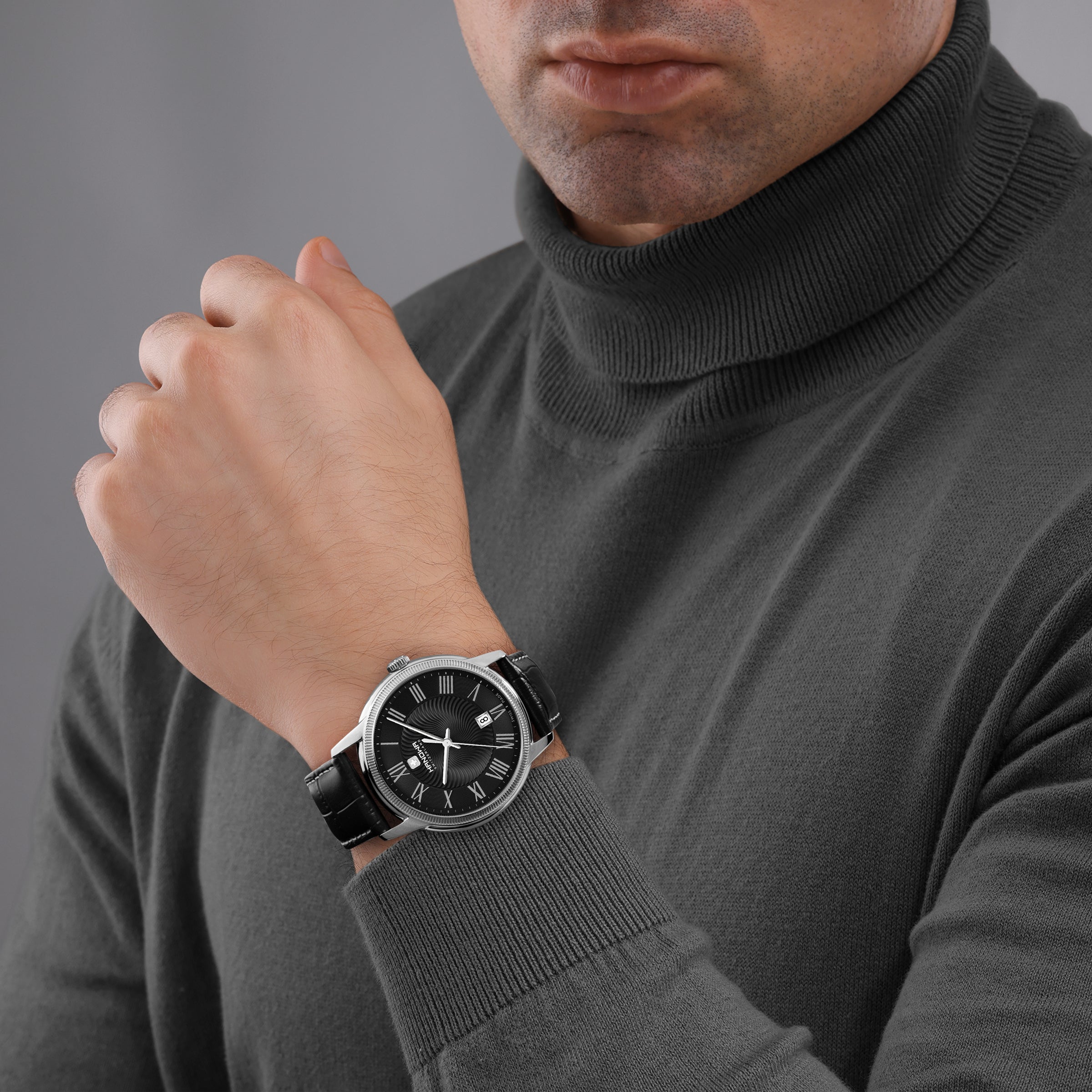 Salvan correa negra y esfera negra