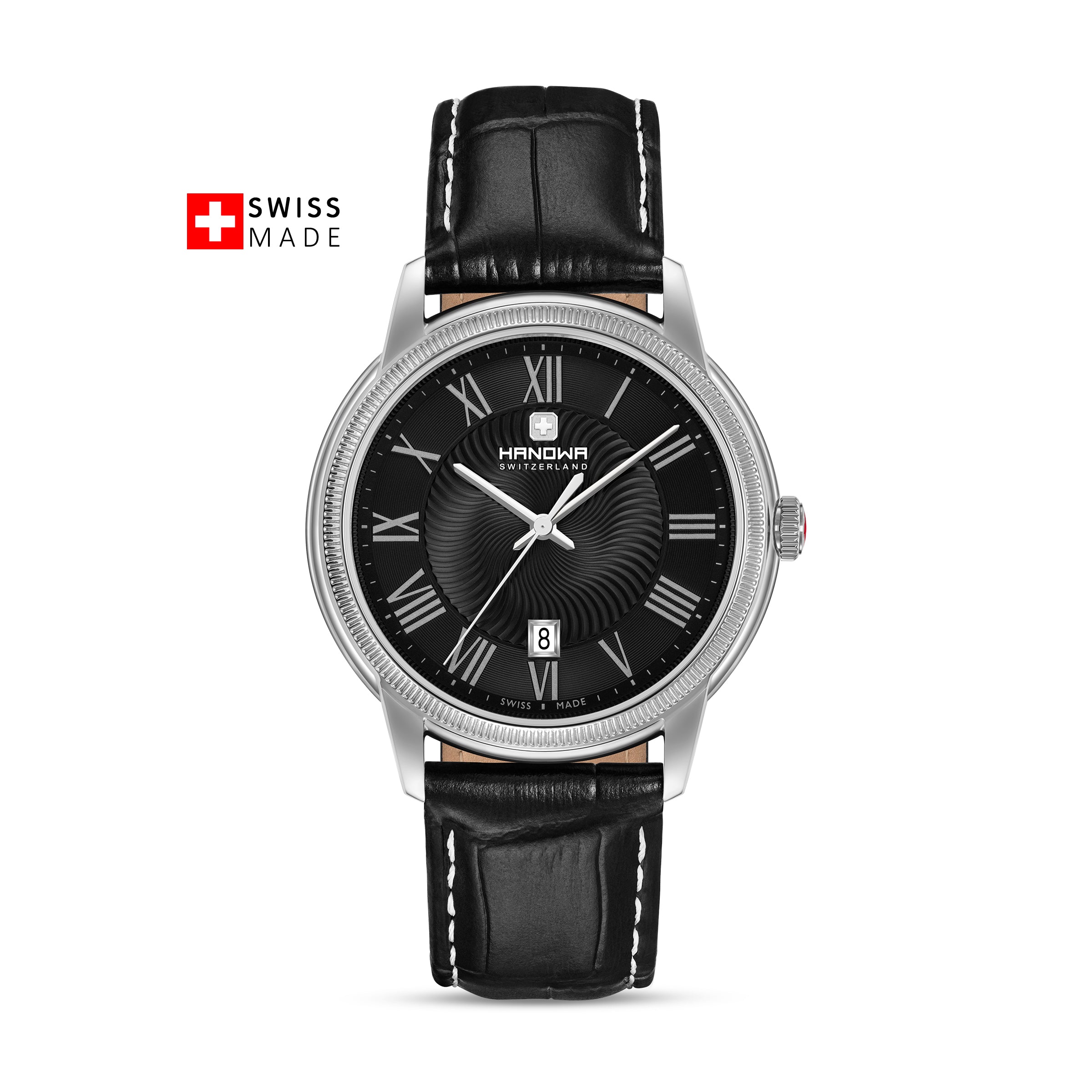 Salvan correa negra y esfera negra