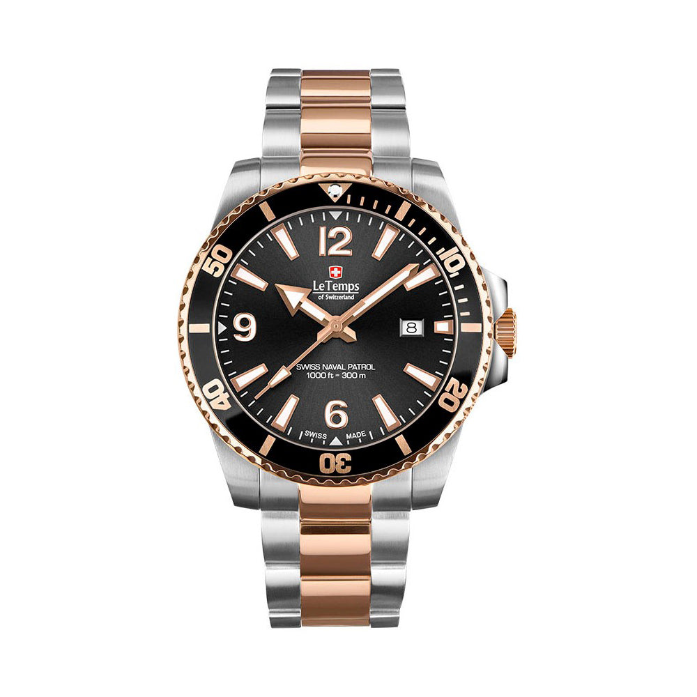 SWISS NAVAL PATROL CUARZO