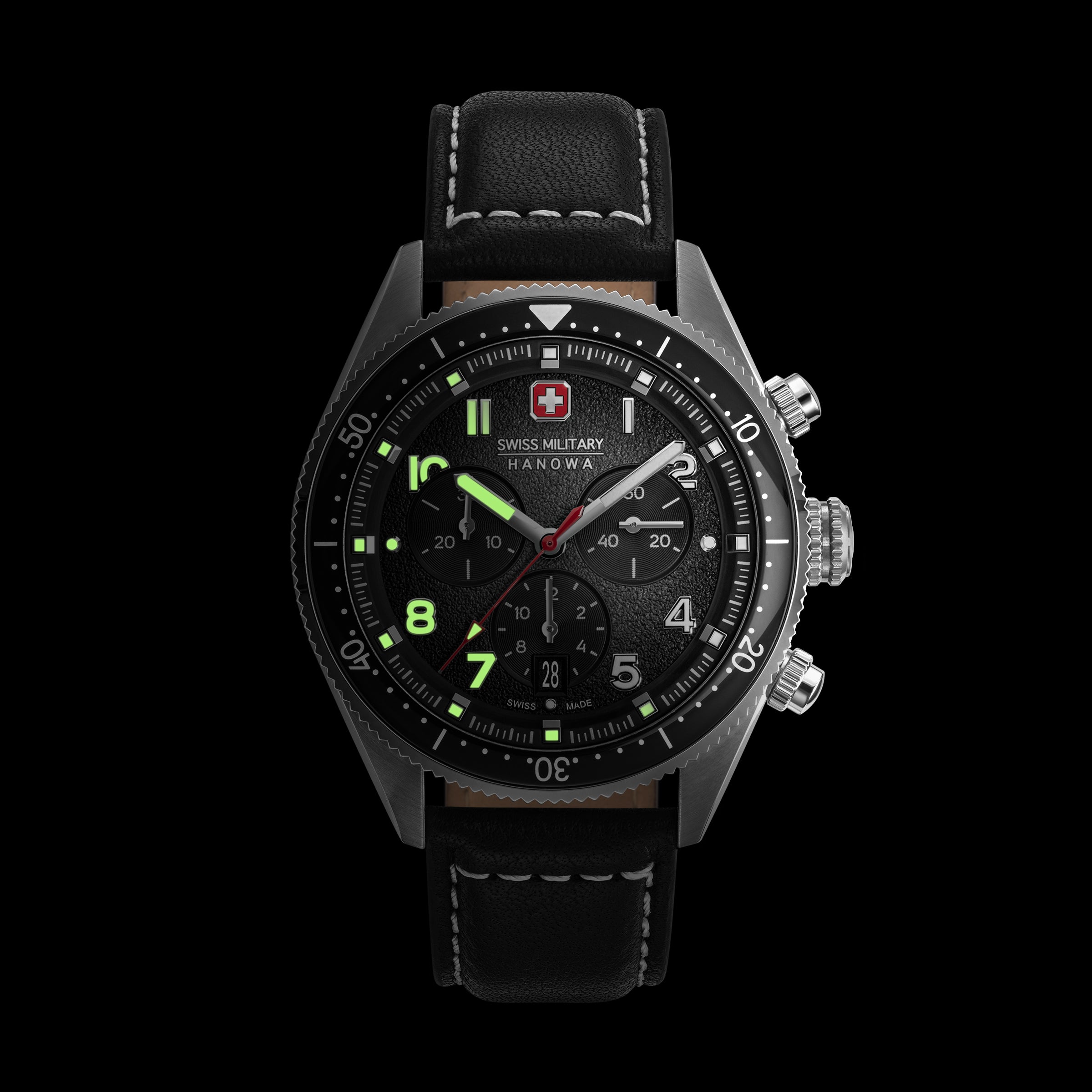 Greyhound Chrono Black