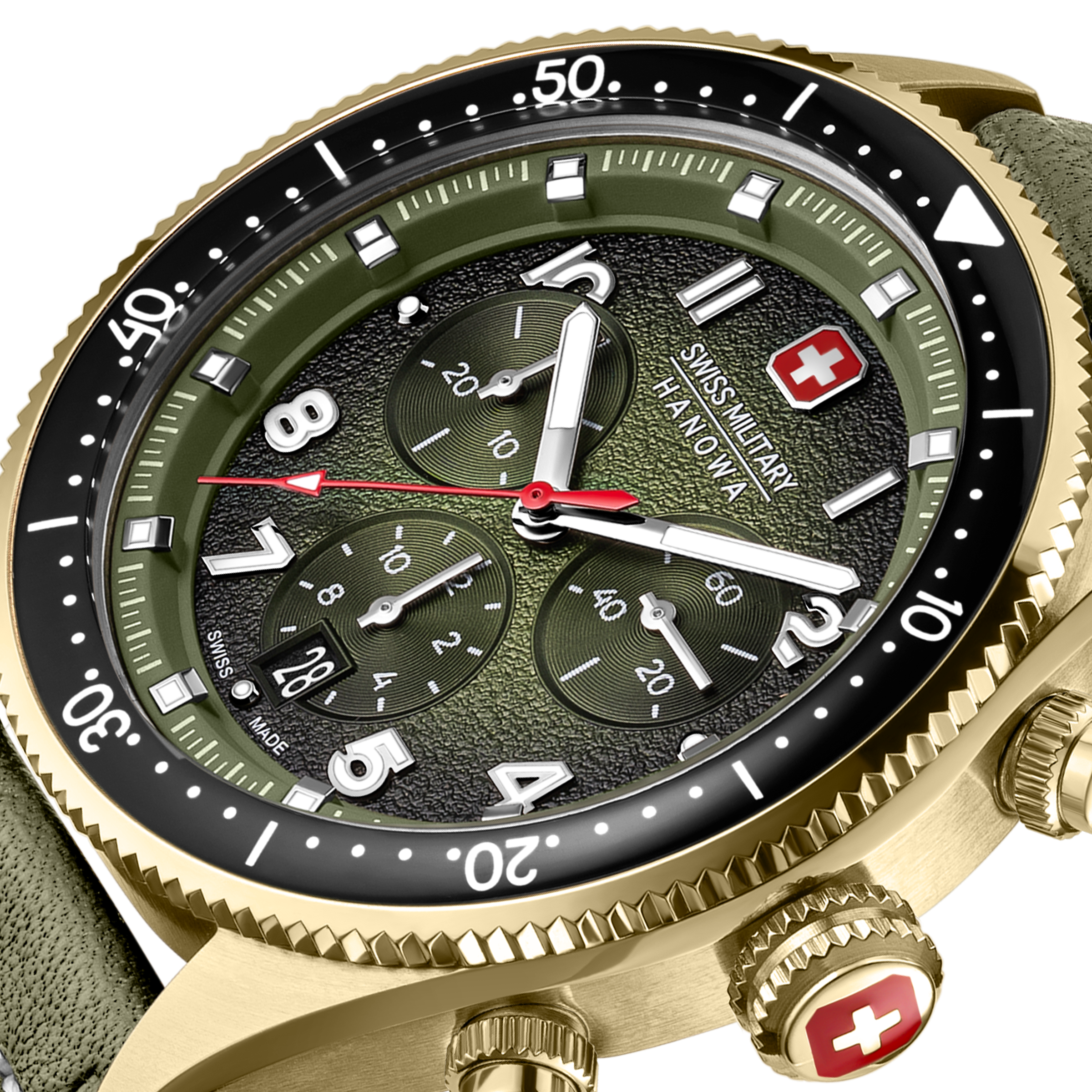 Greyhound Chrono Green Brown