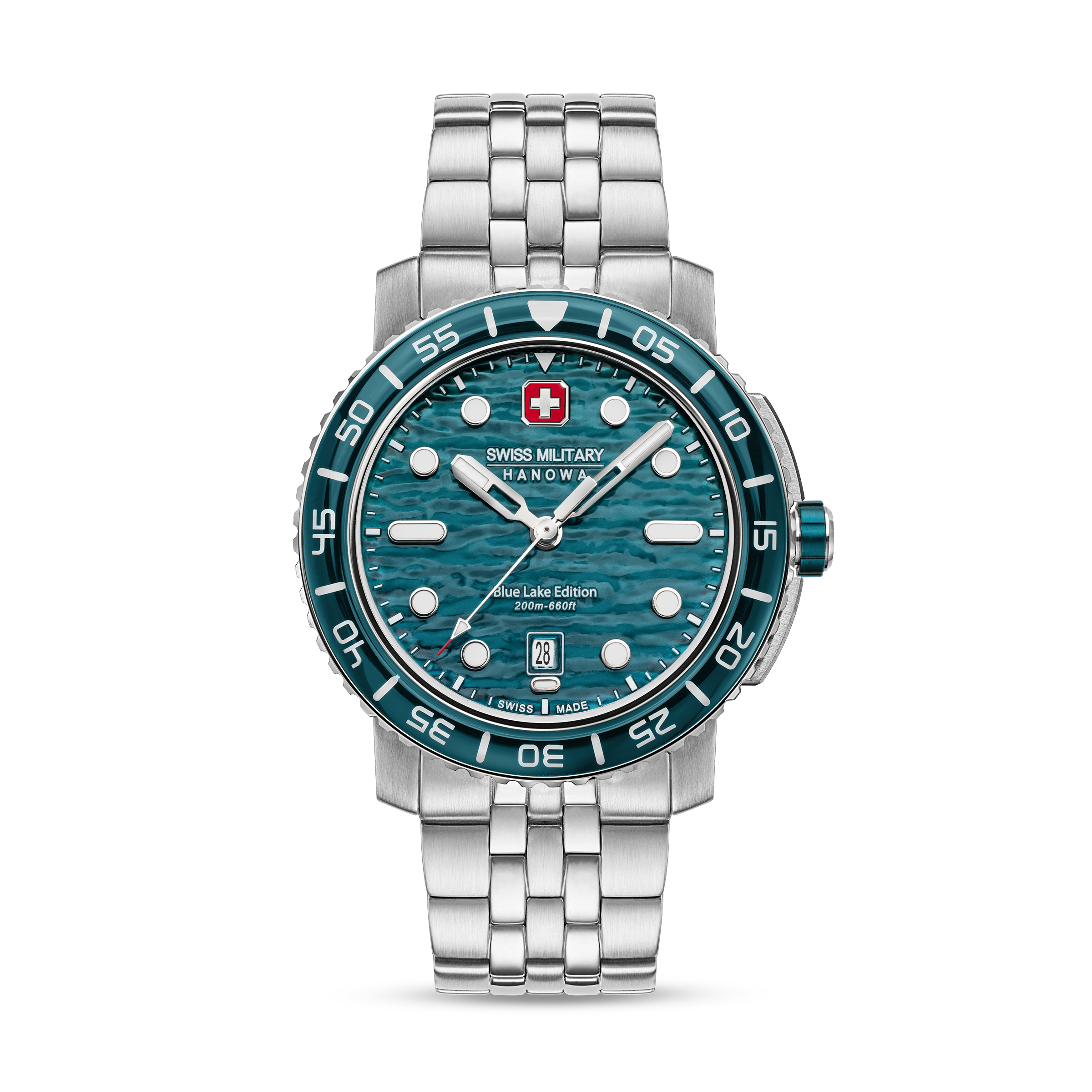 Swiss Blue Lake Dial