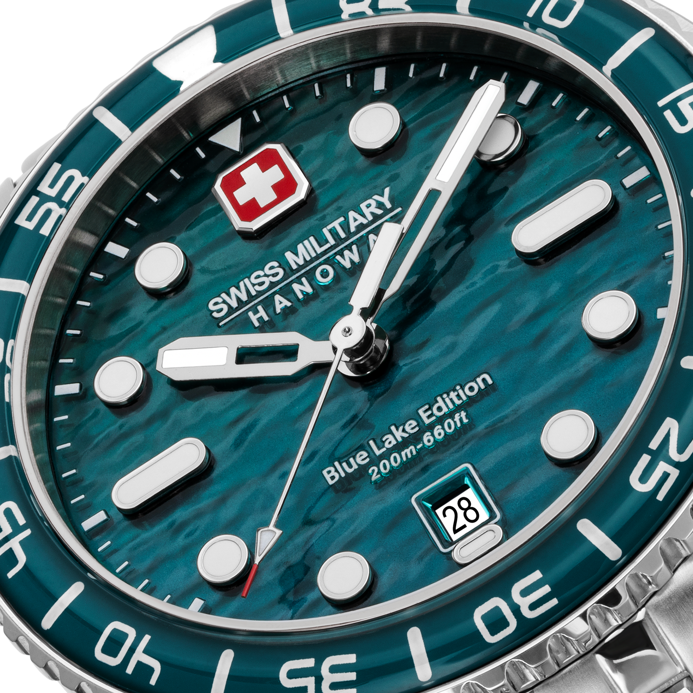 Swiss Blue Lake Dial