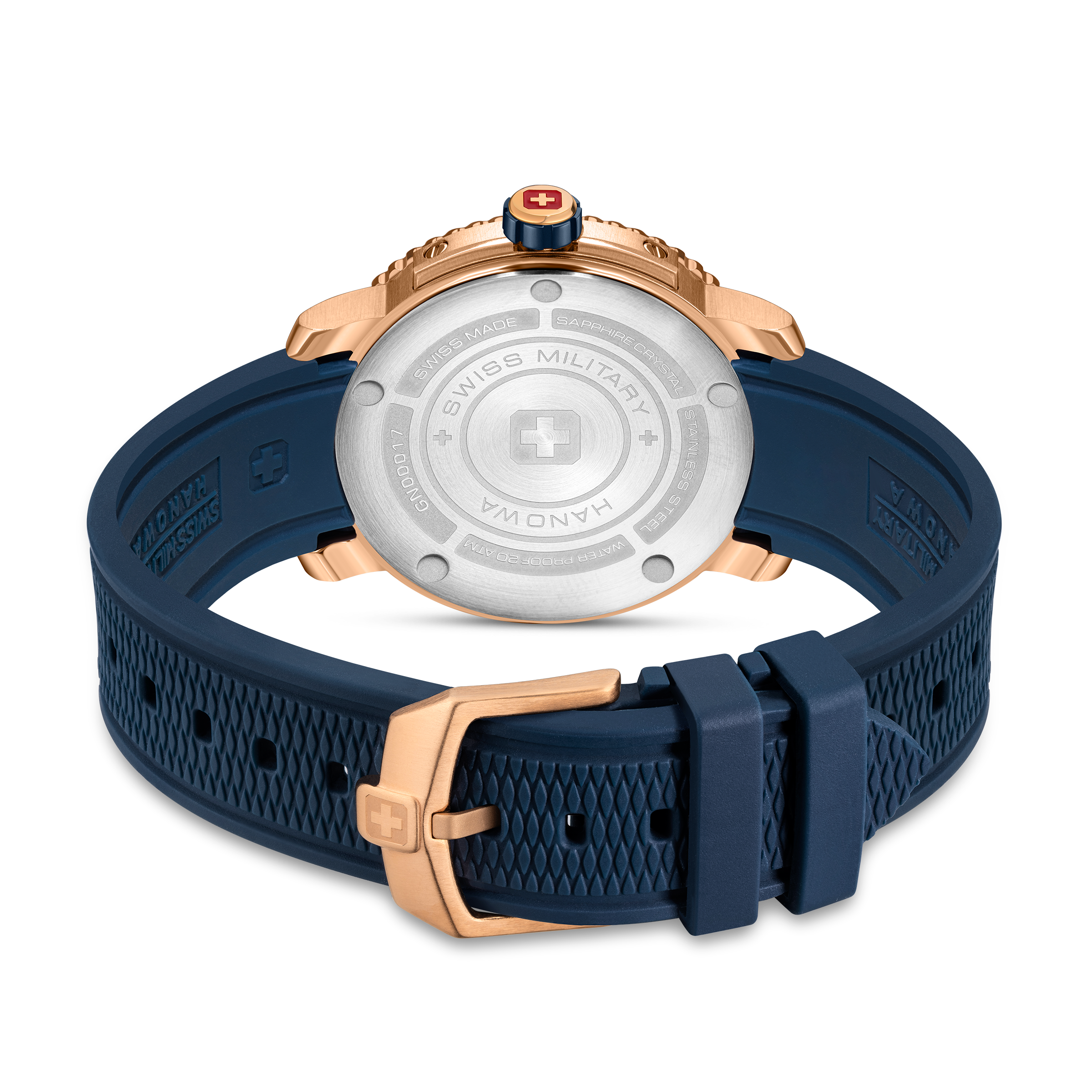 Black Marlin Blue Dial