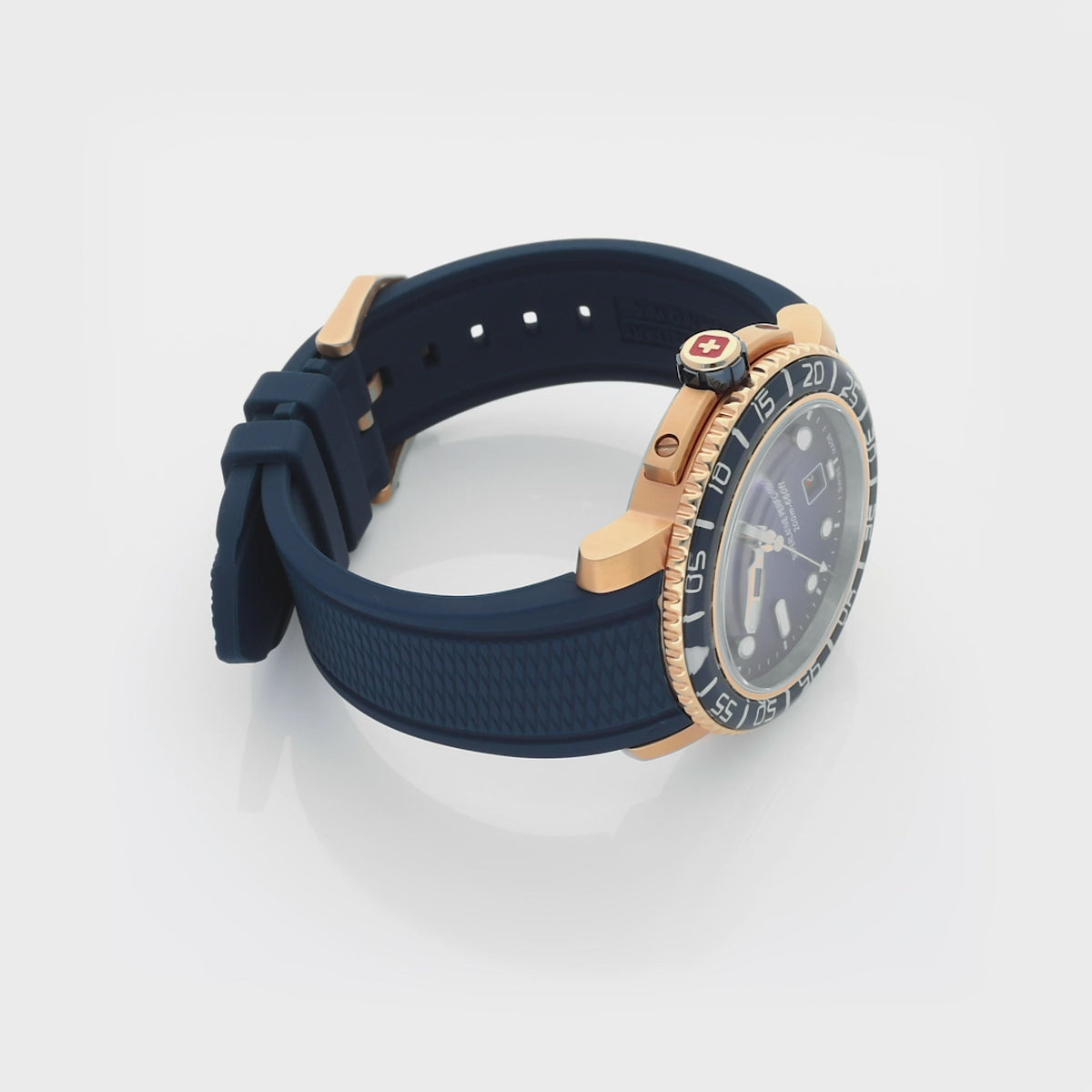 Black Marlin Blue Dial