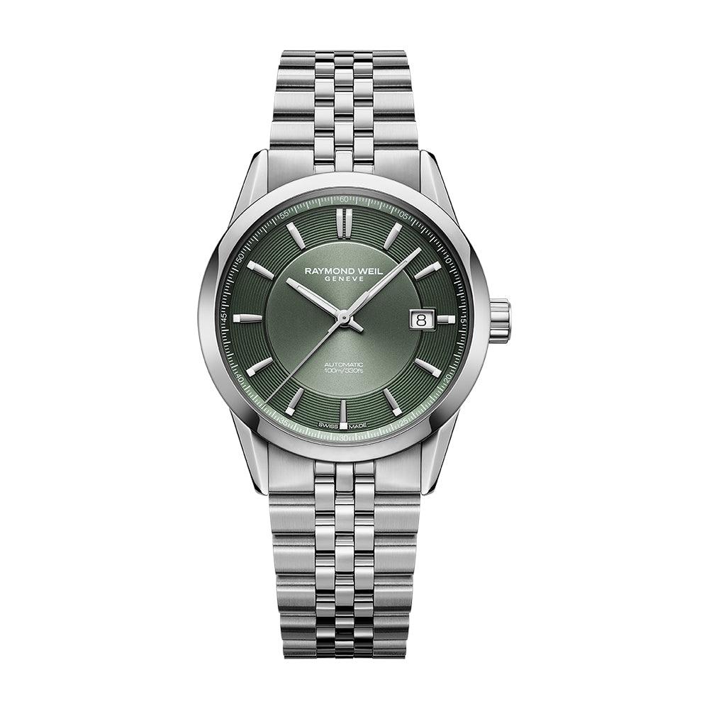 Freelancer Automático con dial verde oliva