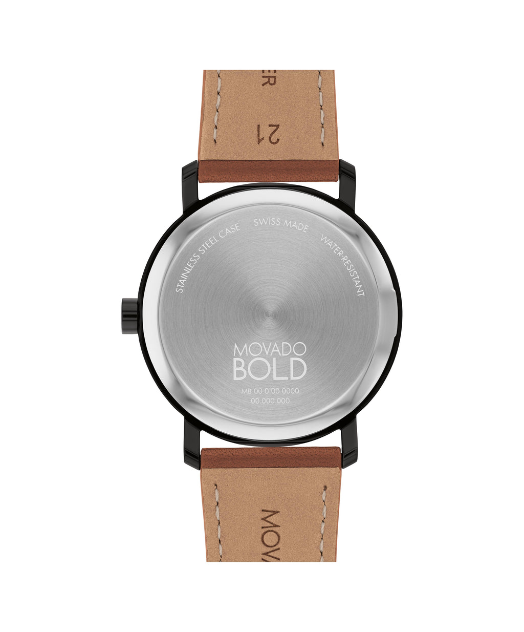 Bold Evolution 2.0 dial negro correa marrón