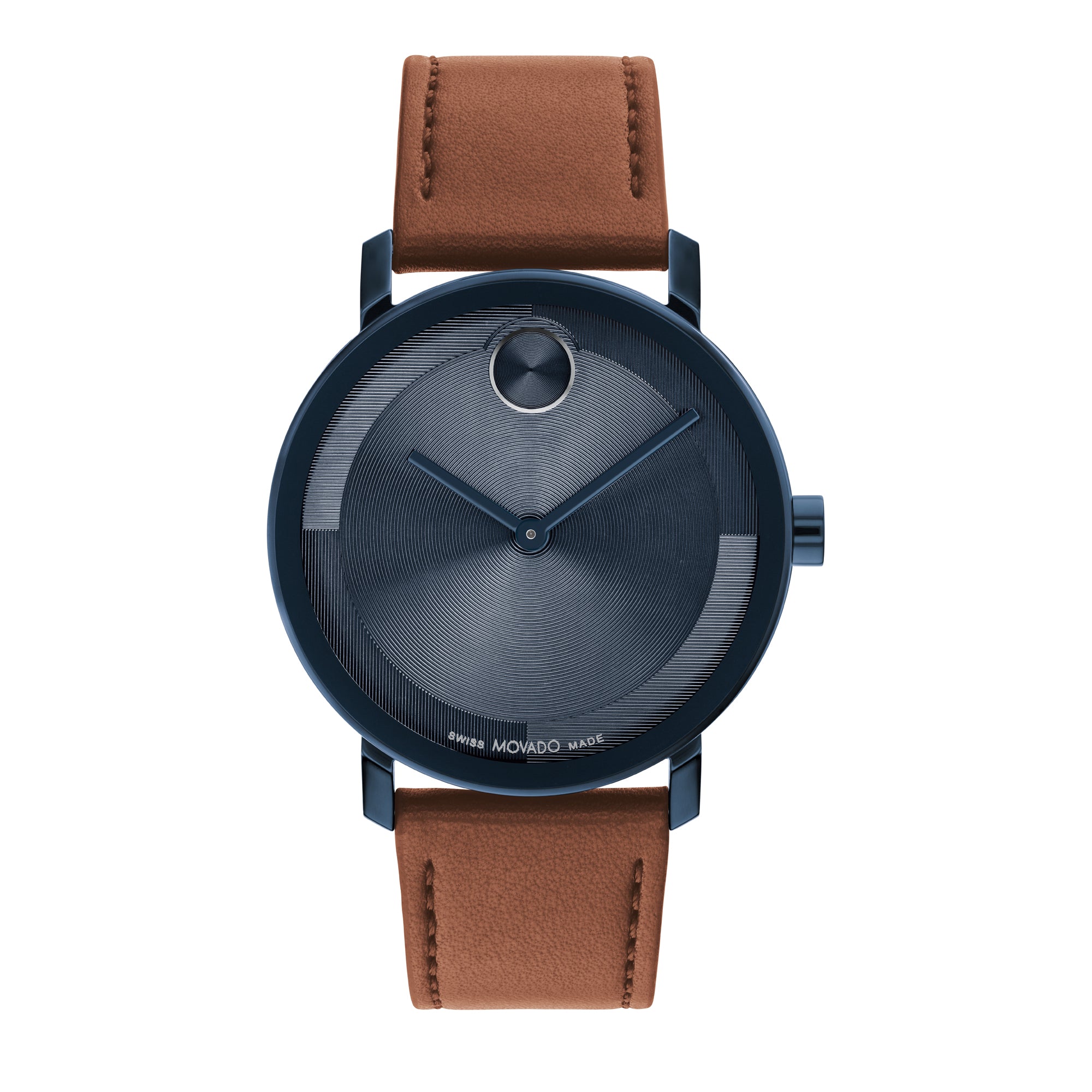 Bold Evolution 2.0 dial azul correa marrón