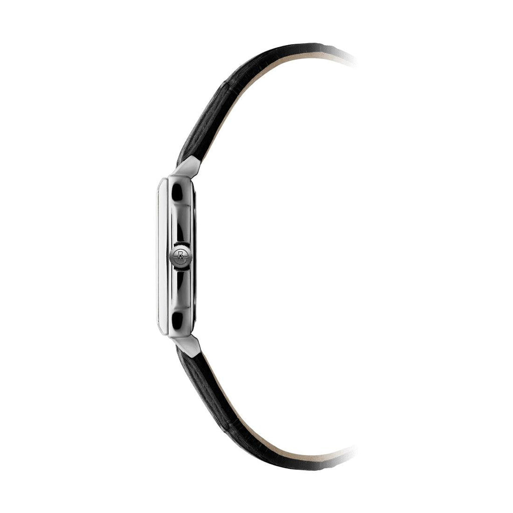 Toccata Quartz con 8 diamantes dial negro