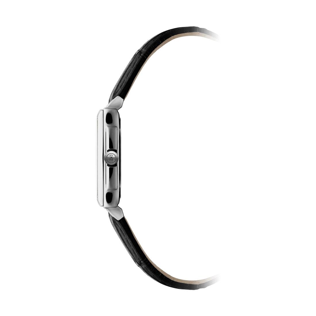 Toccata Quartz con 8 diamantes dial negro