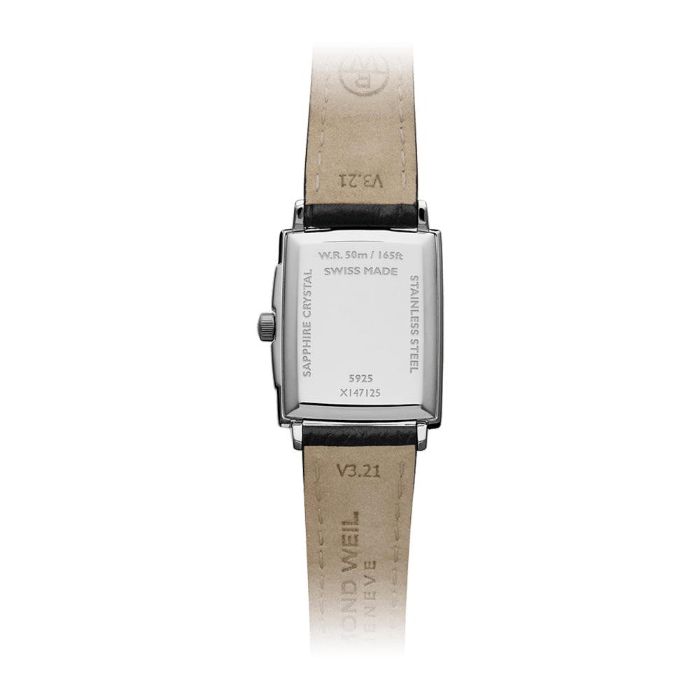 Toccata Quartz con 8 diamantes dial negro