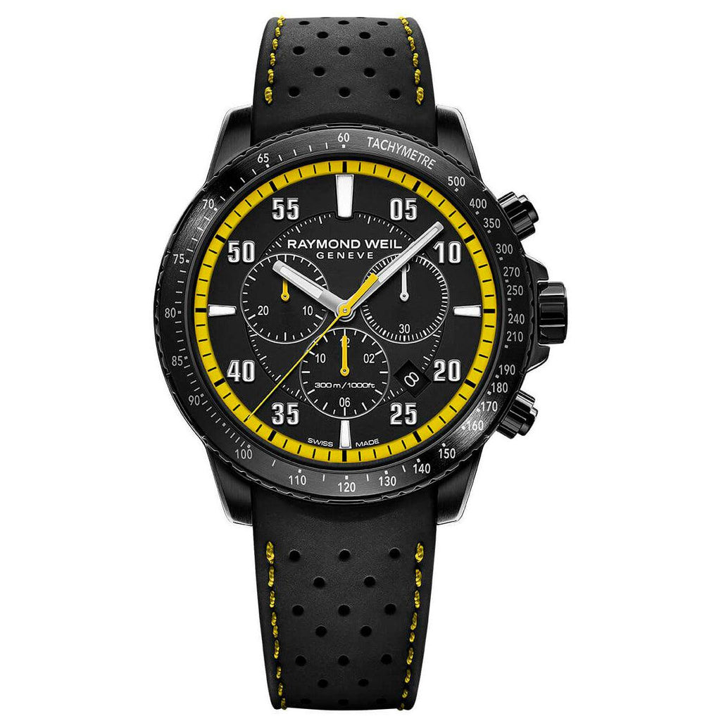 Tango Quartz Cronógrafo con PVD negro