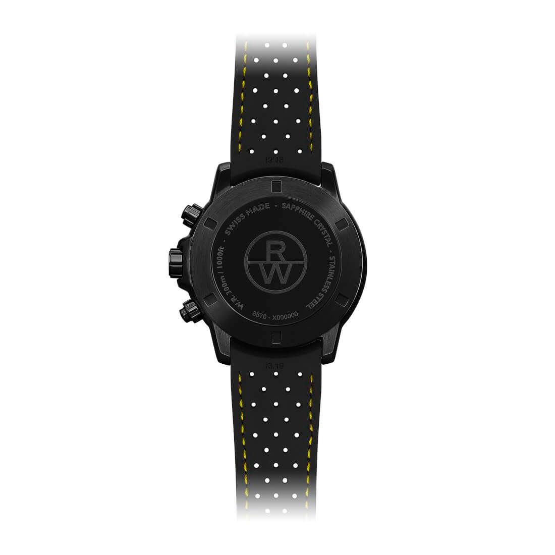 Tango Quartz Cronógrafo con PVD negro