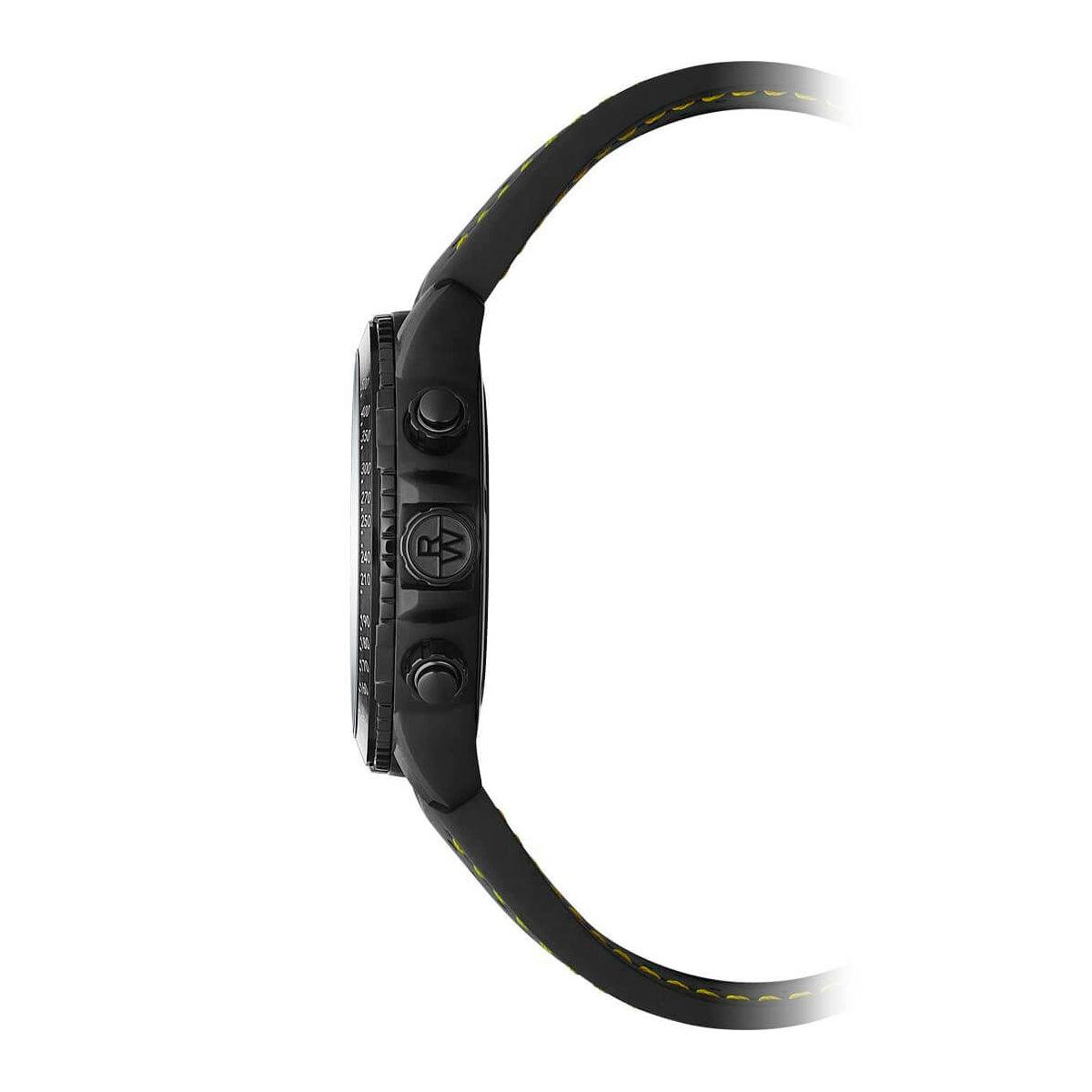 Tango Quartz Cronógrafo con PVD negro