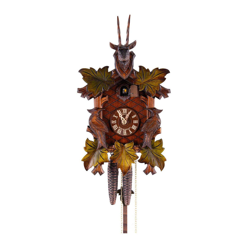 Reloj musical Cucú tallado a mano