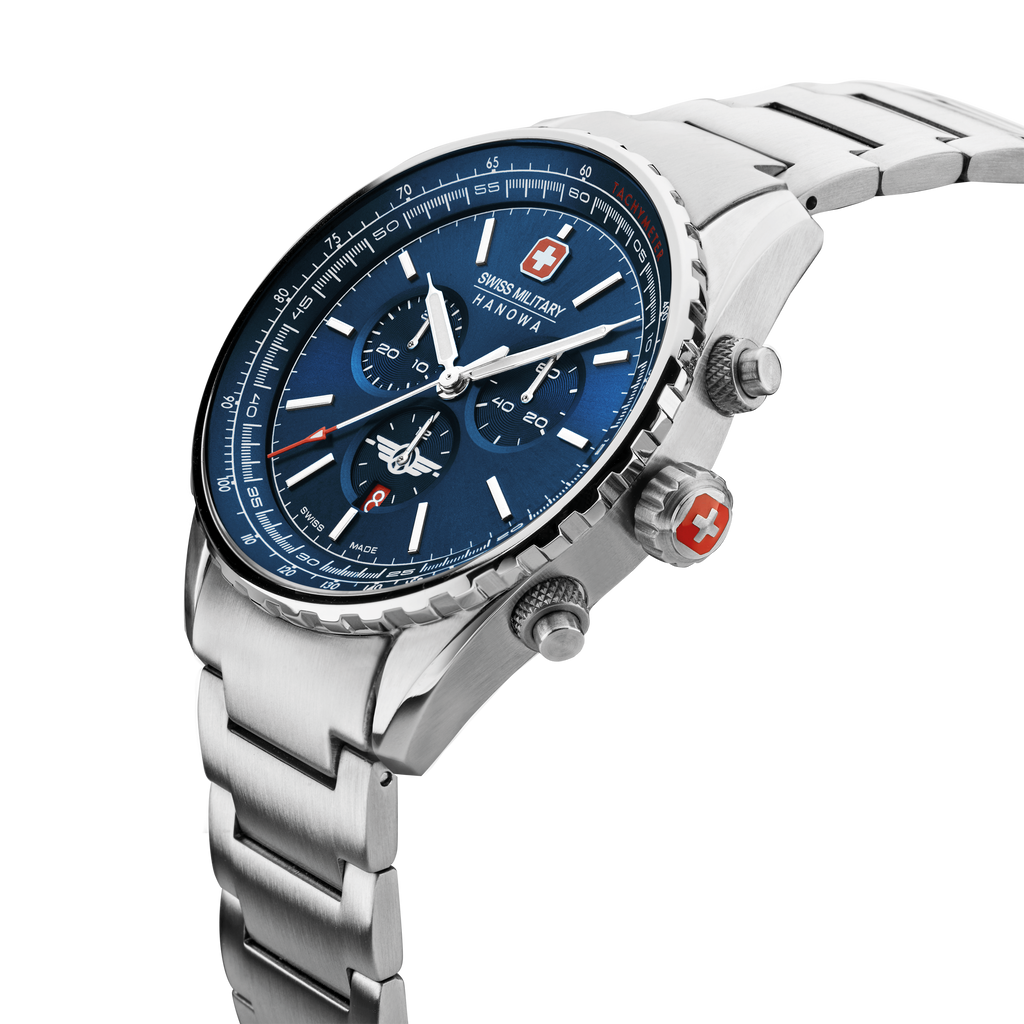 Afterburn Chrono Blue Dial