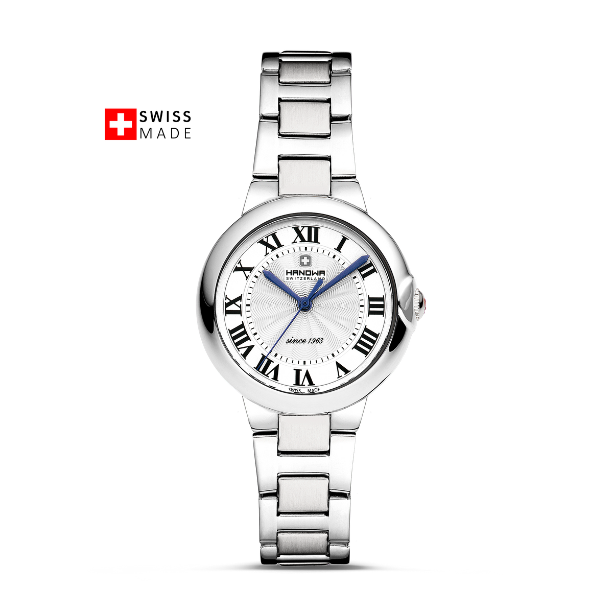 Ascona Lady White Dial