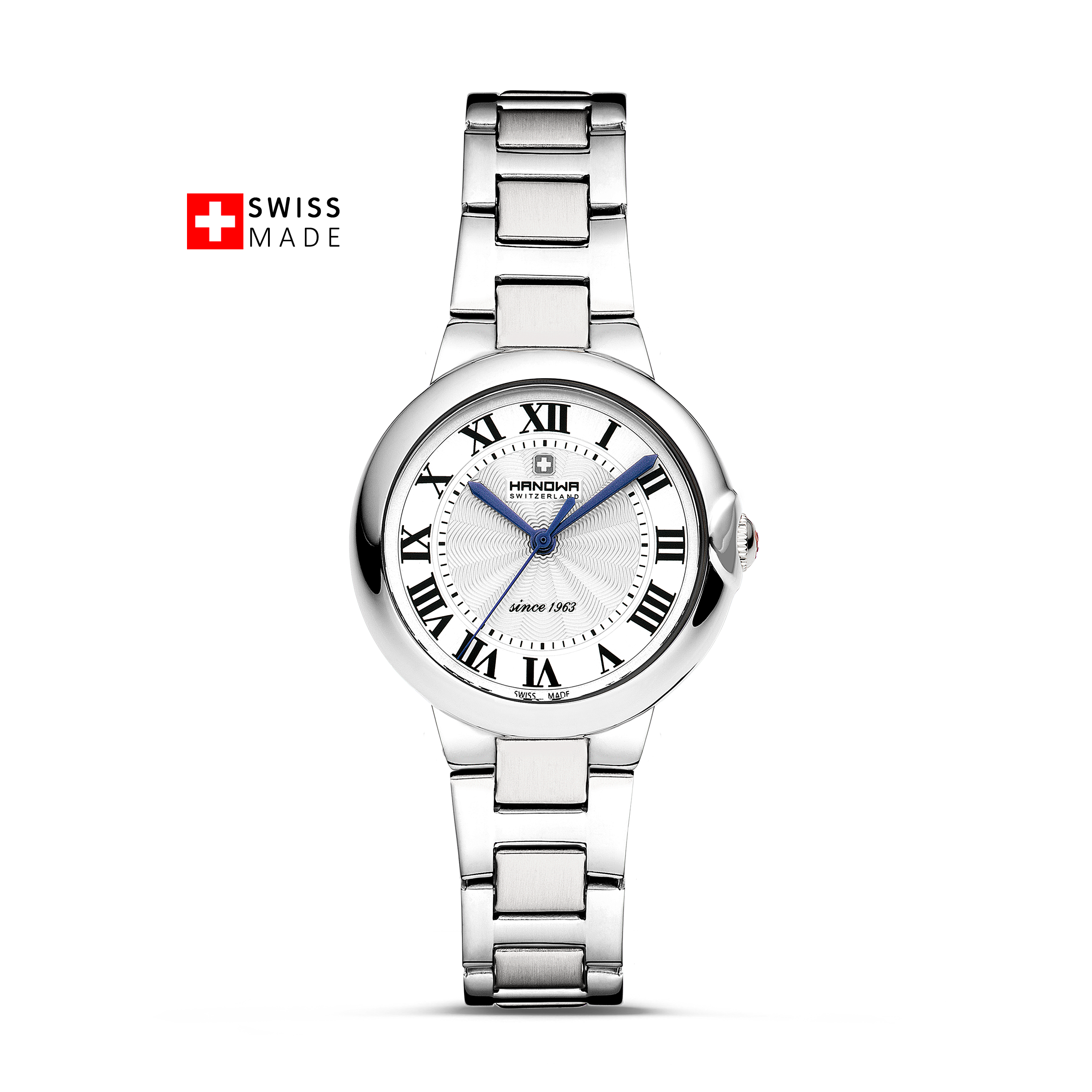Ascona Lady White Dial