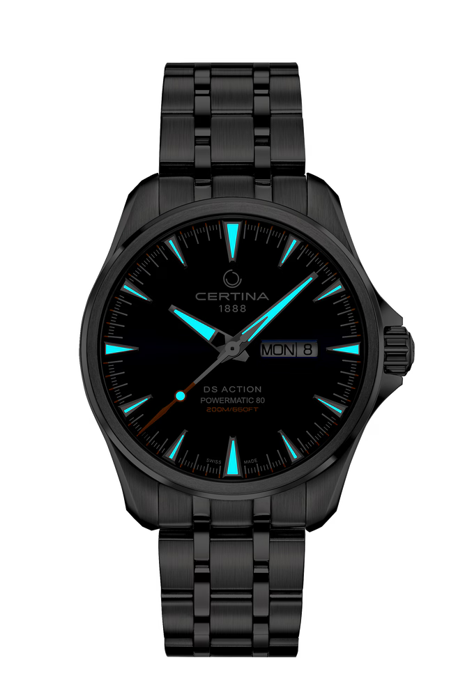 DS Action Day Date Powermatic 80