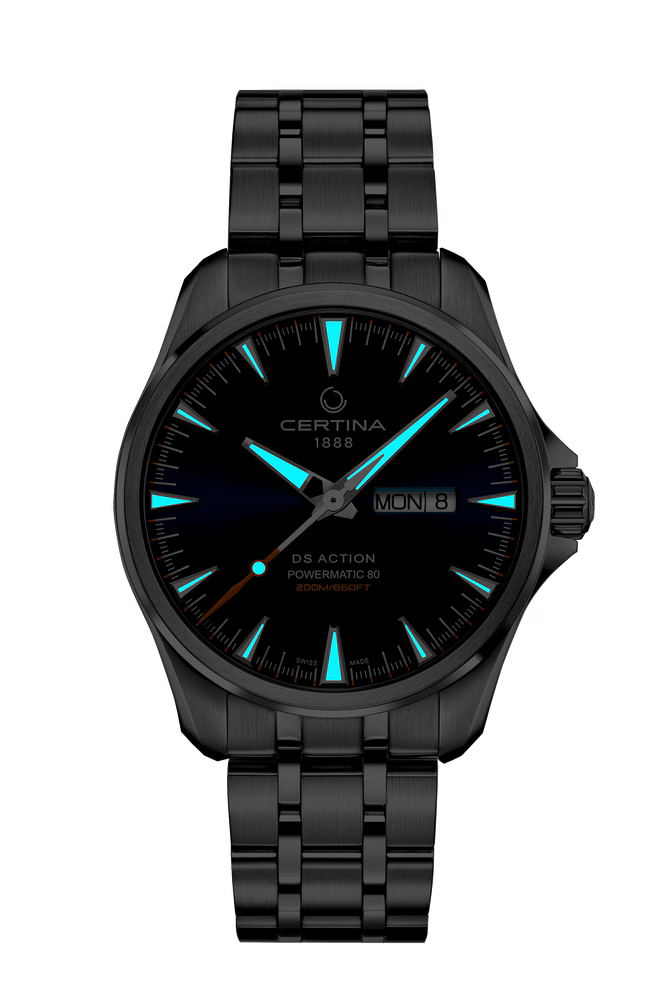 DS Action Day Date Powermatic 80