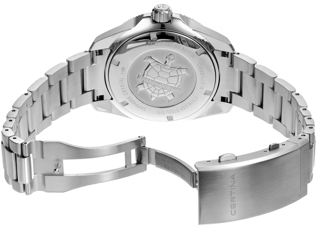 DS Action Diver 43mm Powermatic 80 dial negro