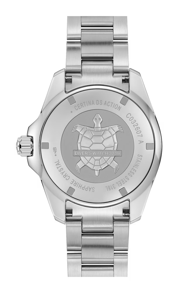 DS Action Diver 43mm Powermatic 80 dial negro