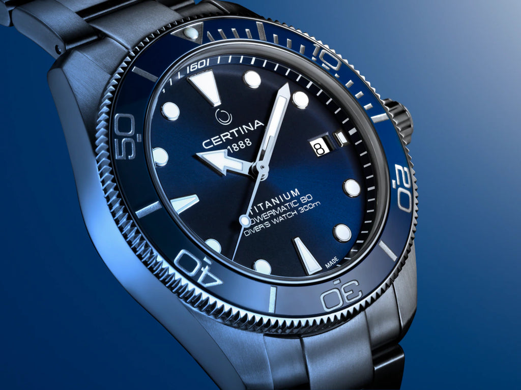 DS Action Diver 40.5mm Powermatic 80 Titanio