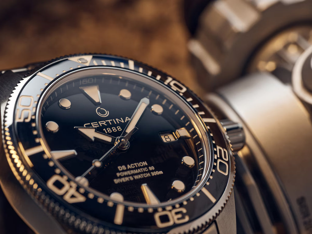 DS Action Diver 43mm Powermatic 80 dial negro