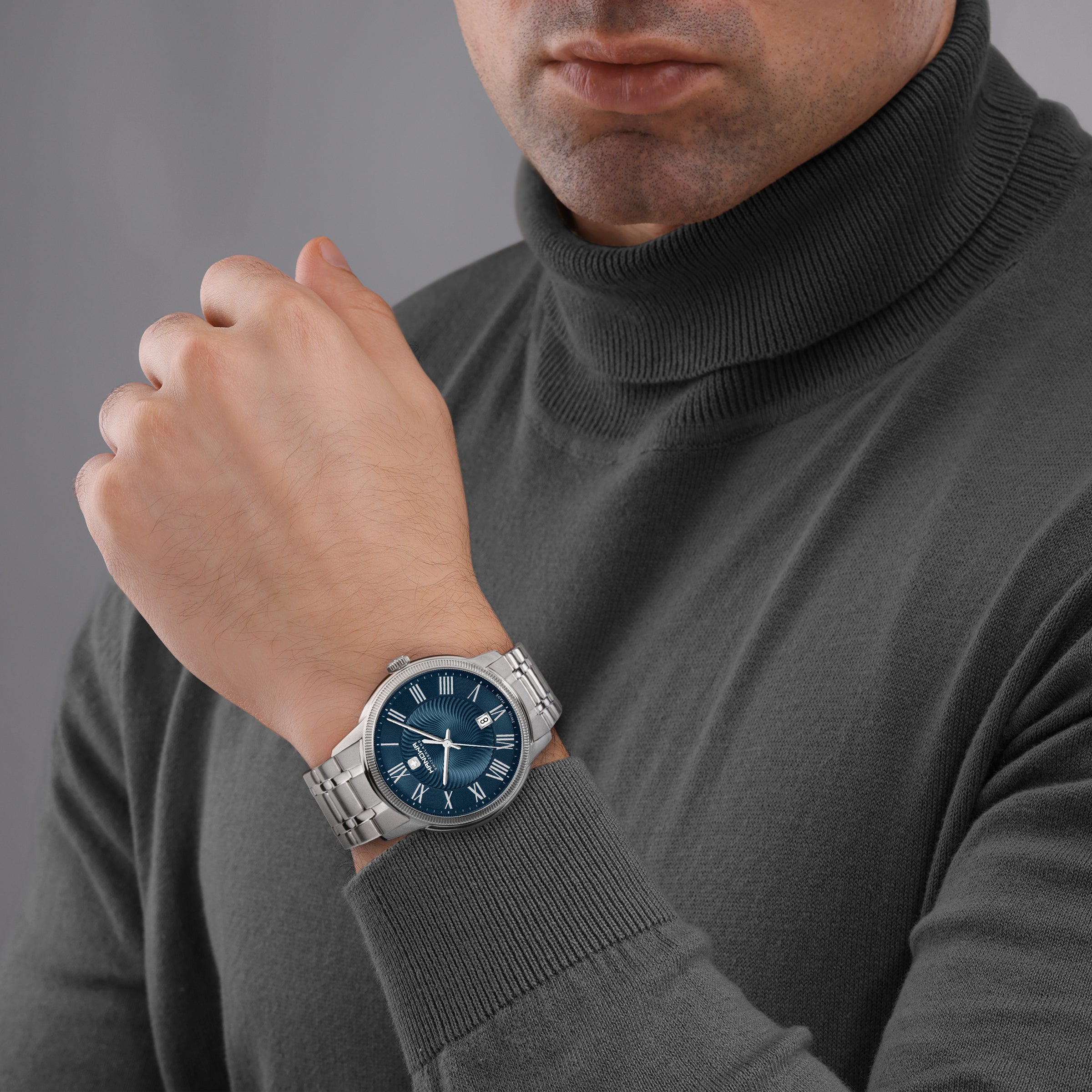 Salvan Blue Dial