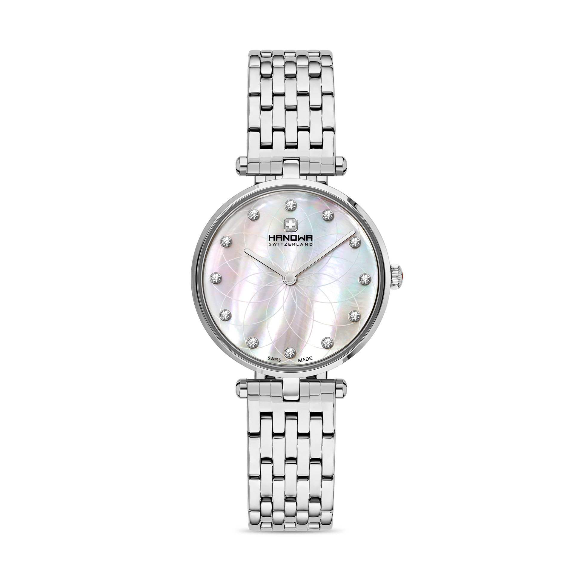 Maggia Lady Pearl White Dial