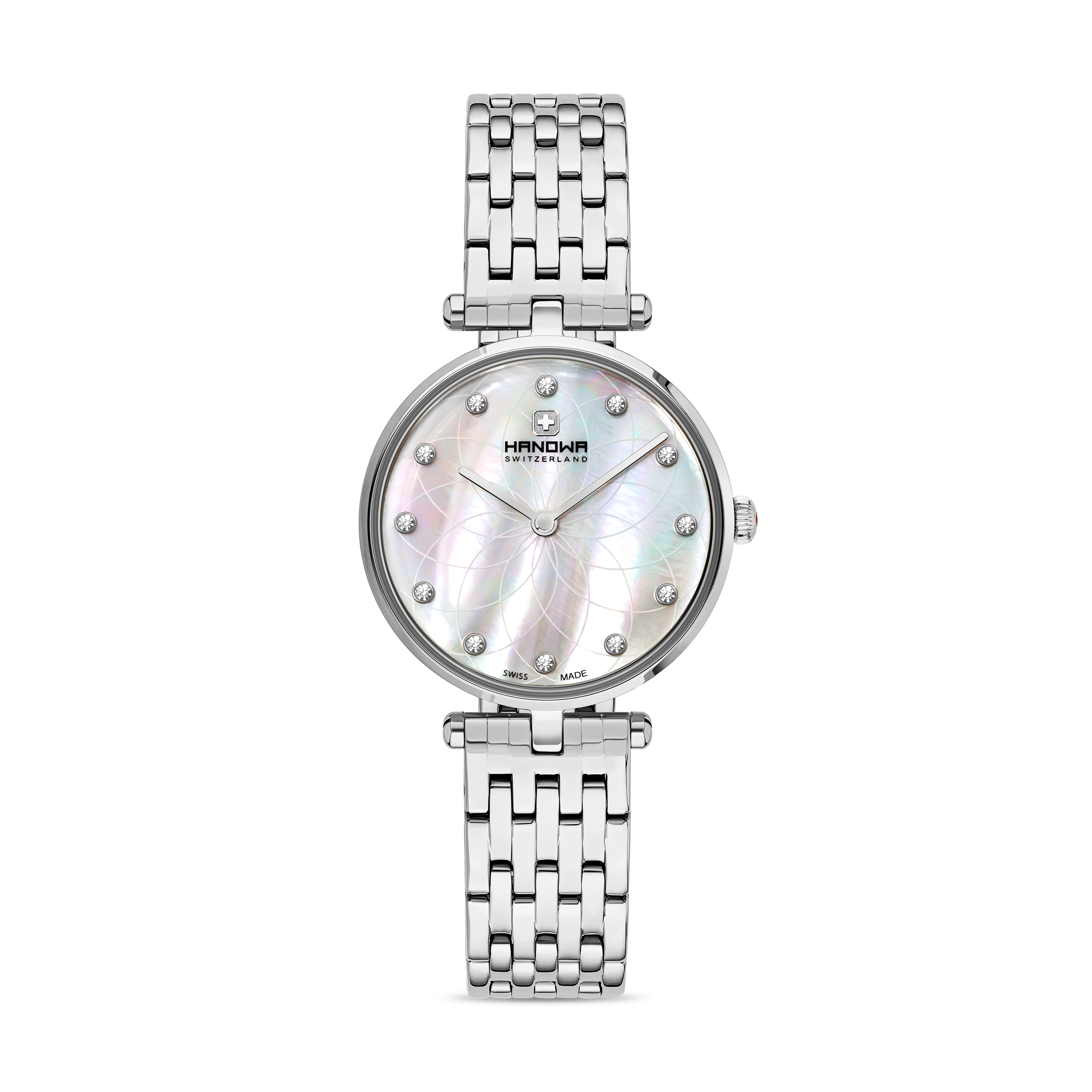 Maggia Lady Pearl White Dial