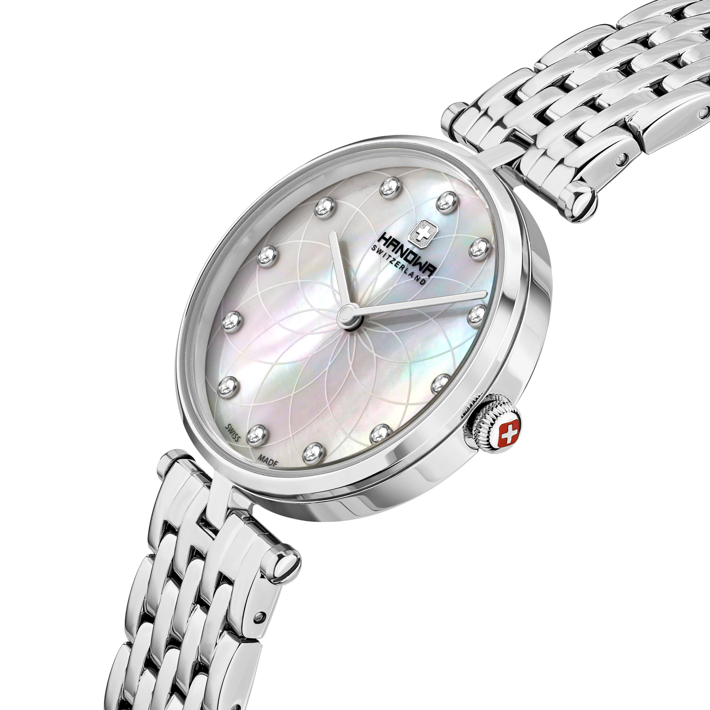 Maggia Lady Pearl White Dial