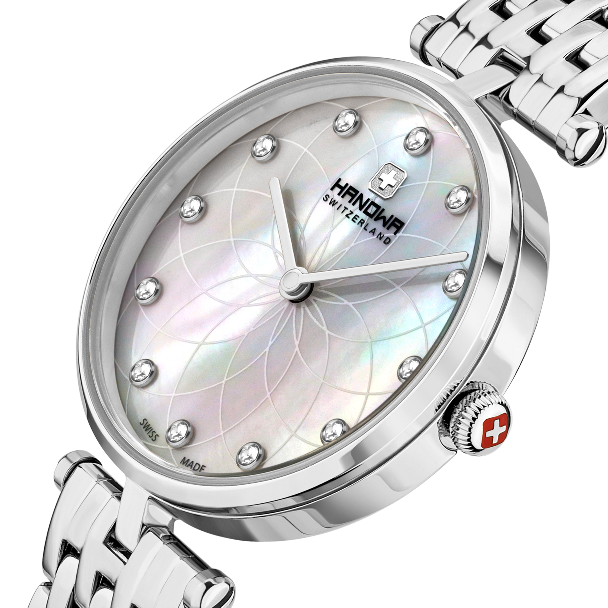 Maggia Lady Pearl White Dial