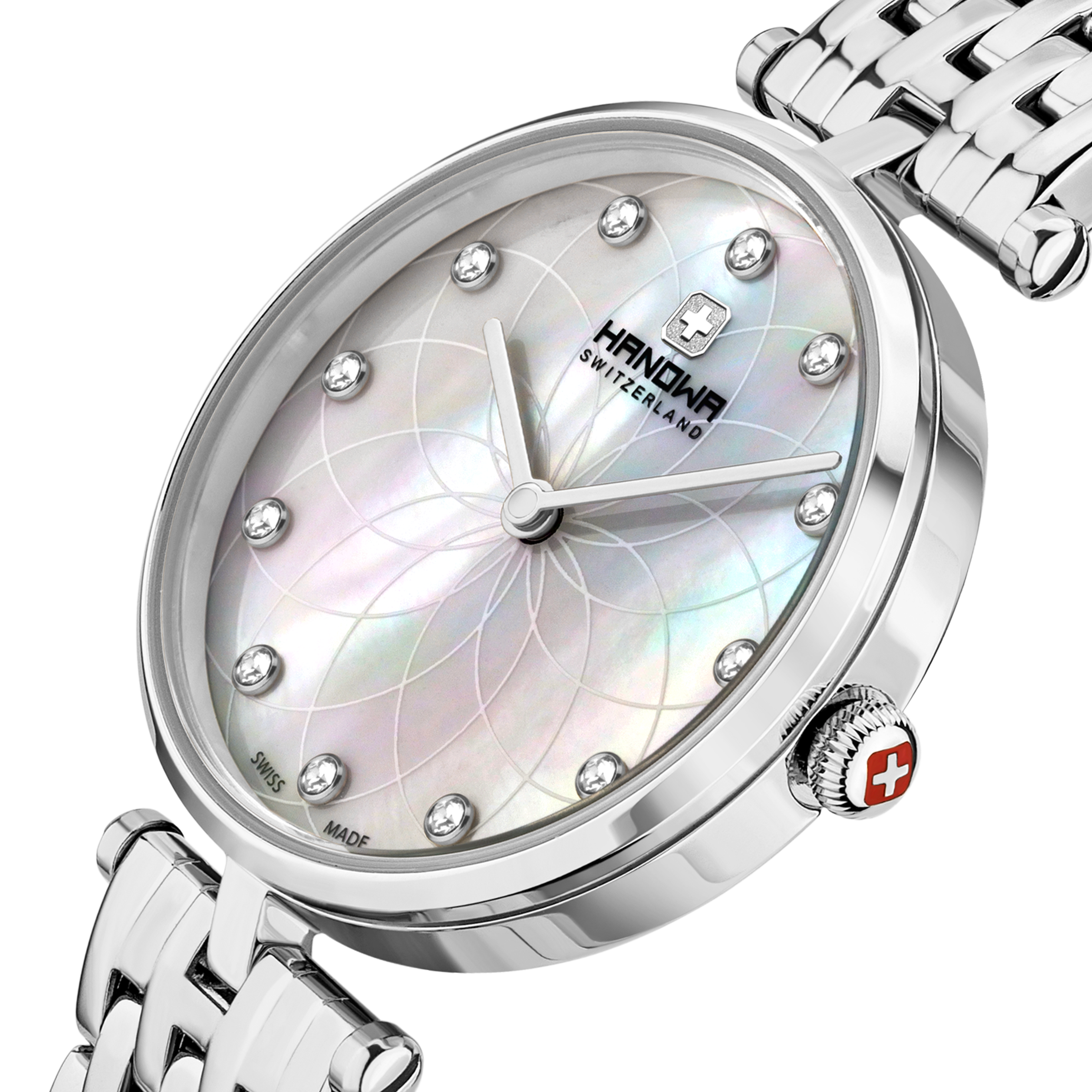 Maggia Lady Pearl White Dial