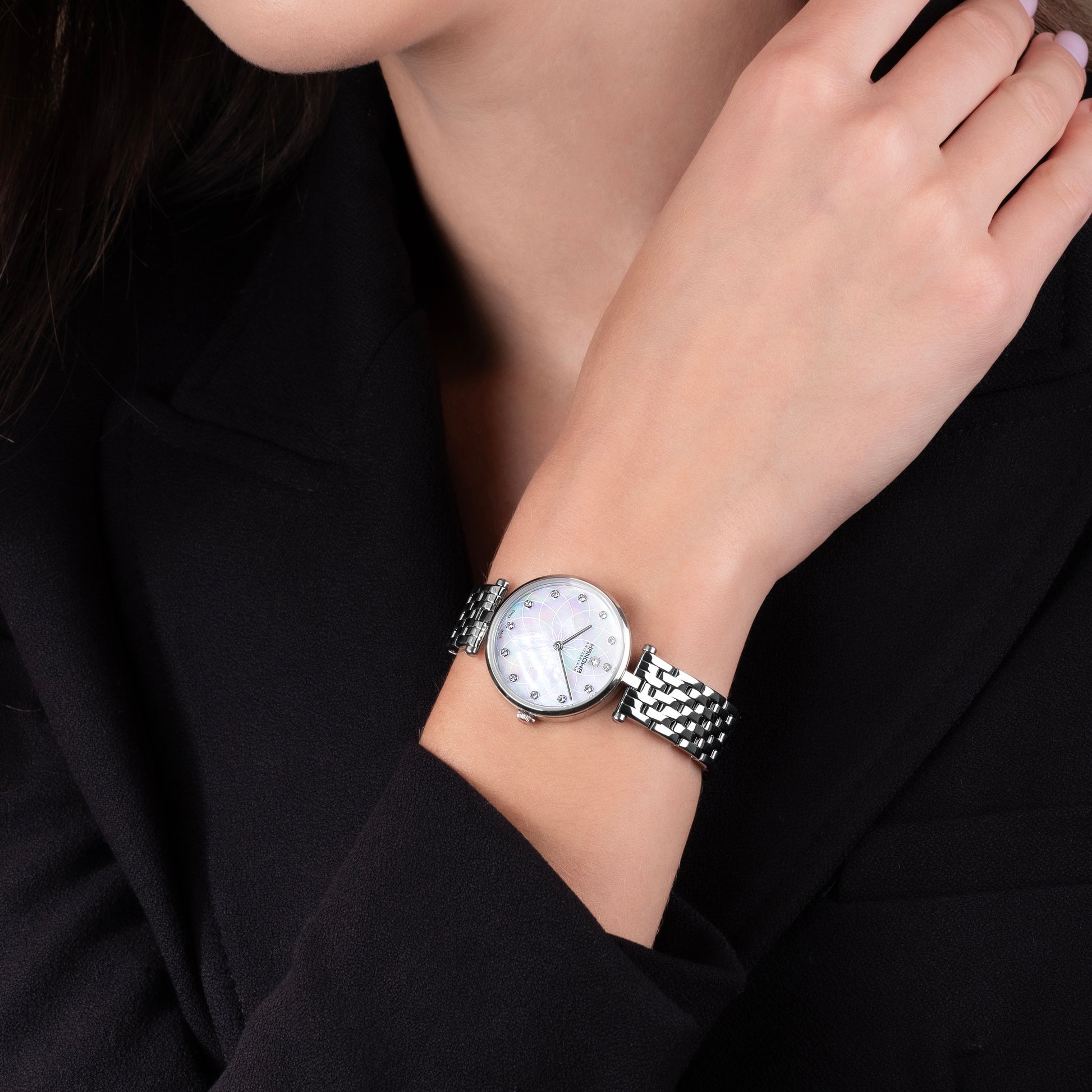 Maggia Lady Pearl White Dial