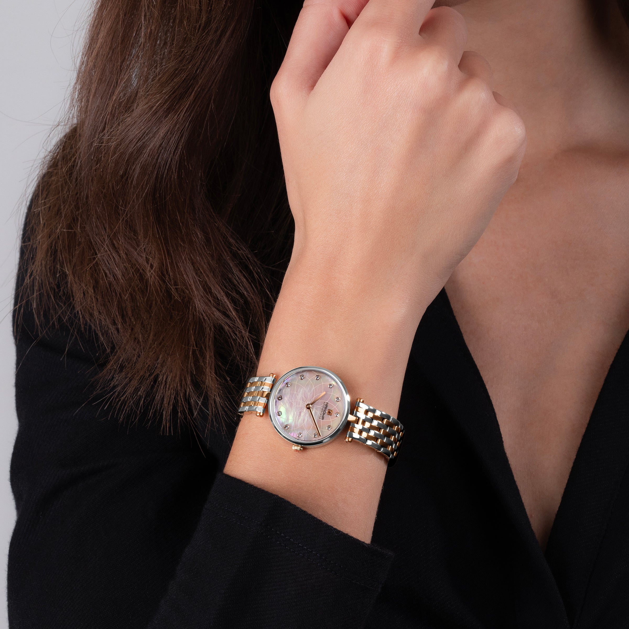 Maggia Lady Pearl Rose Bicolor Rose Gold