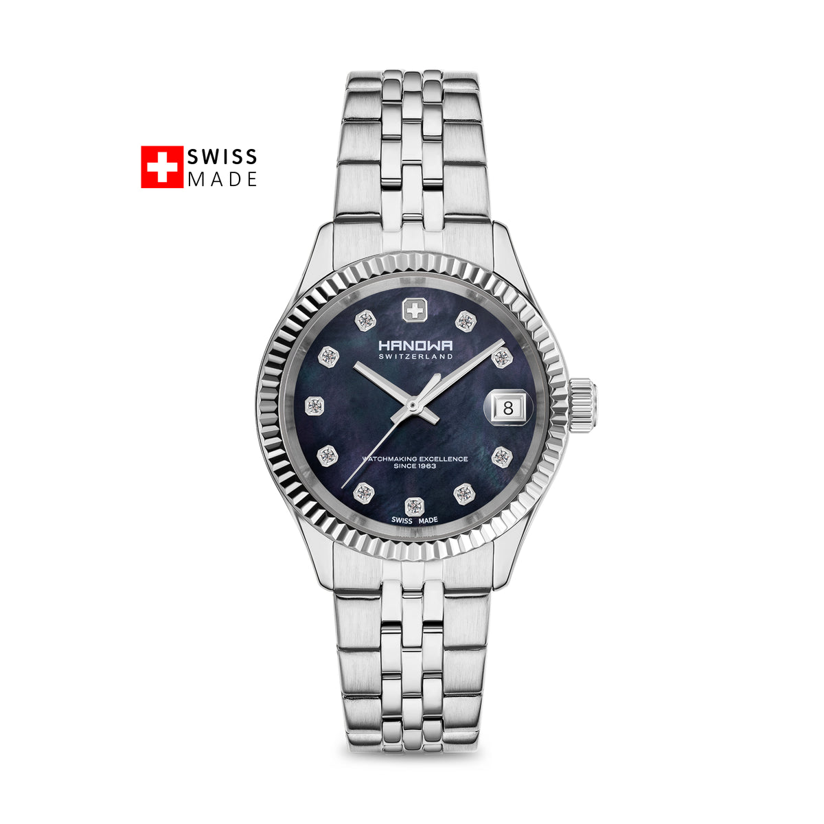 Sense Lady Pearl Blue Dial