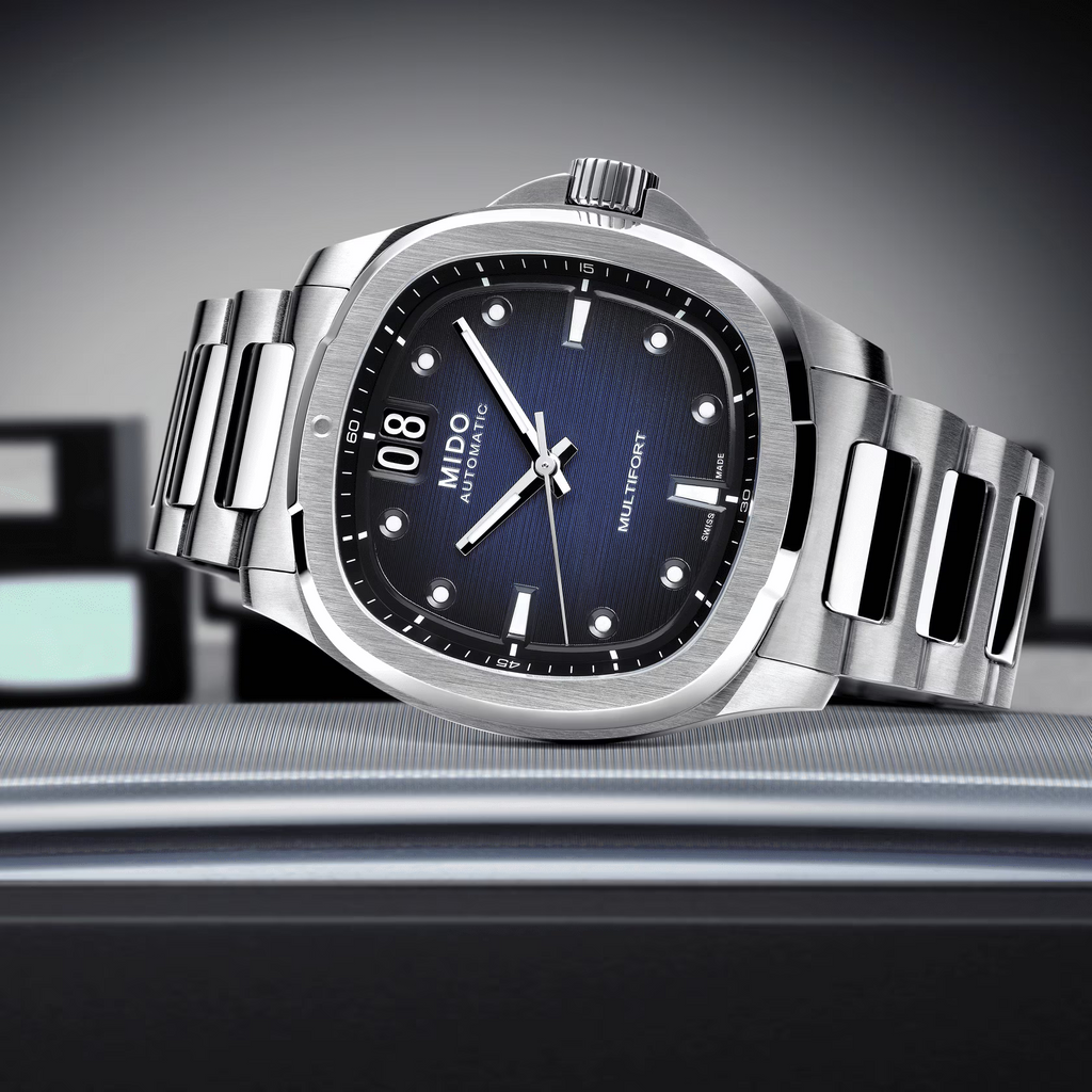 Multifort TV Big Date Blue Dial