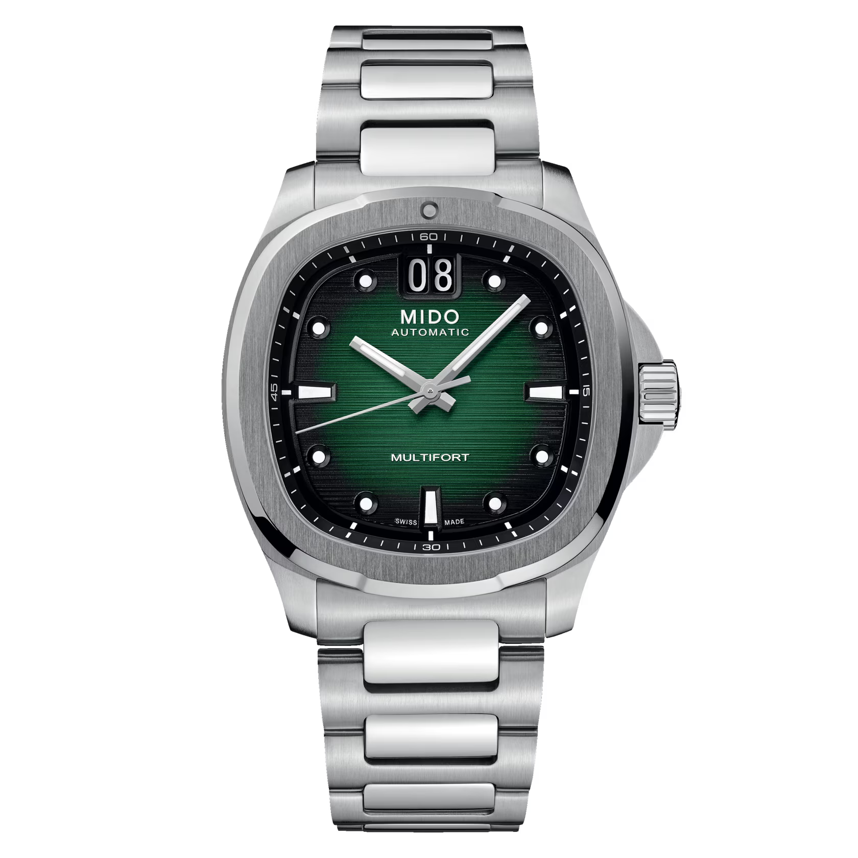 Multifort TV Big Date Green Dial