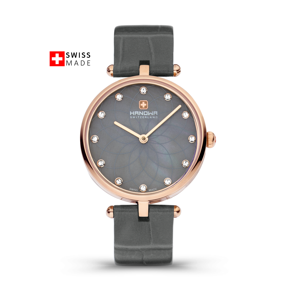 Maggia Lady Pearl Gray Dial