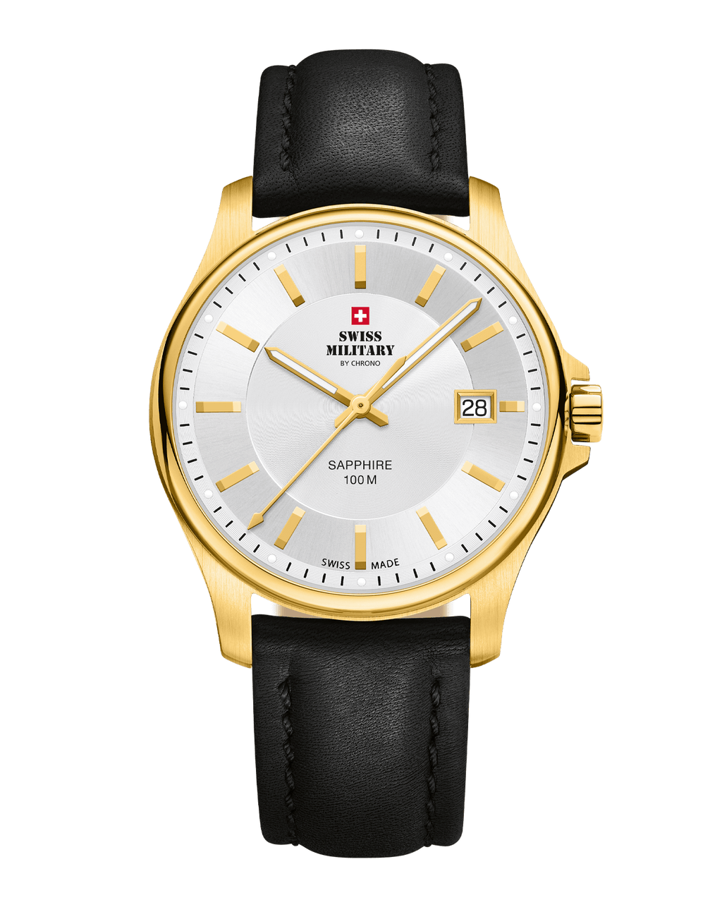 Reloj clásico suizo de caballero