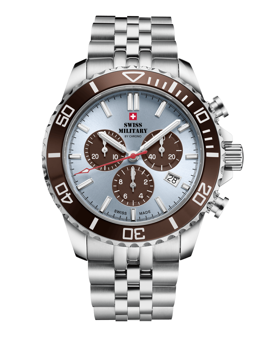 Reloj Cronógrafo Deportivo Suizo