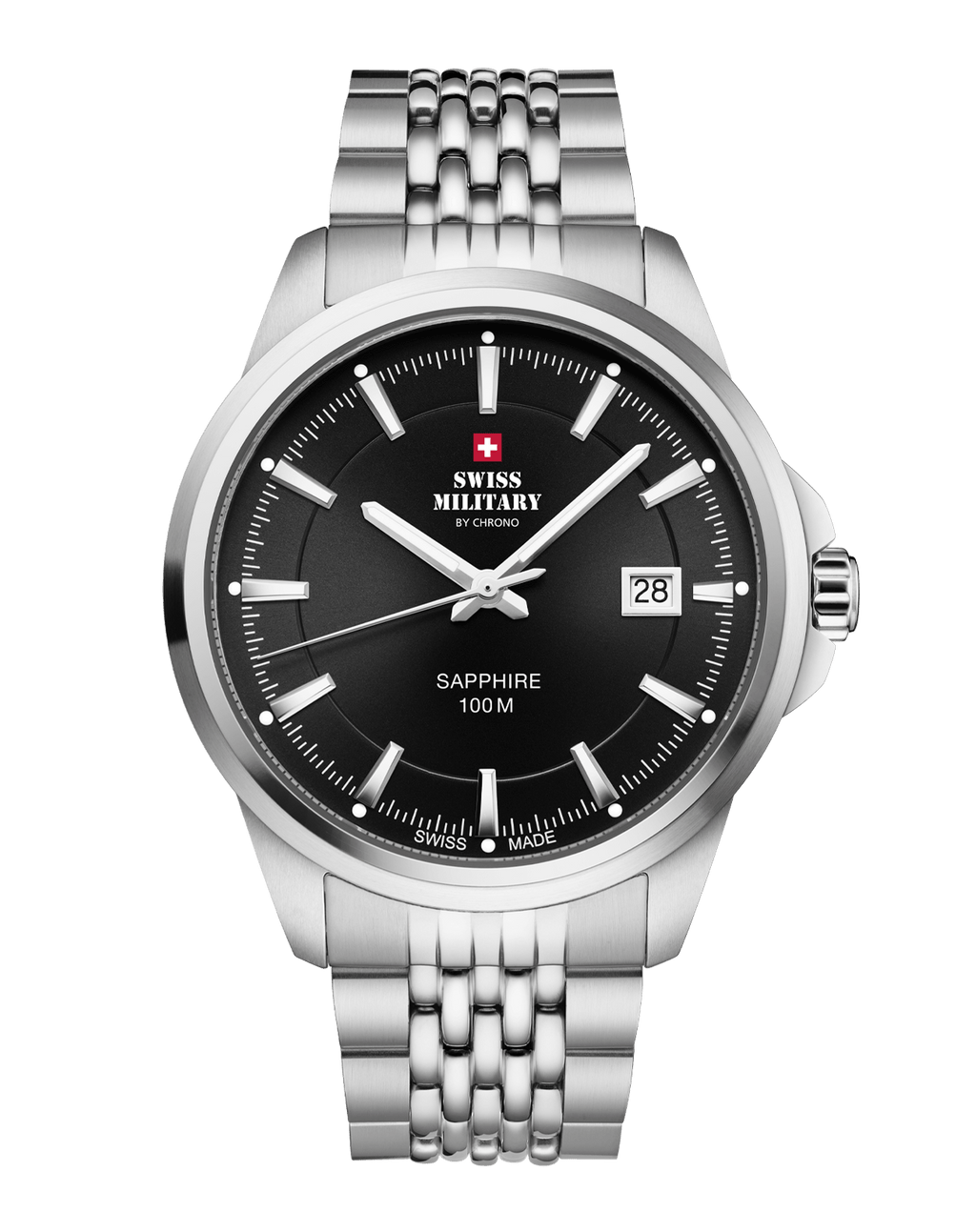 Reloj Clásico de Acero para Hombre