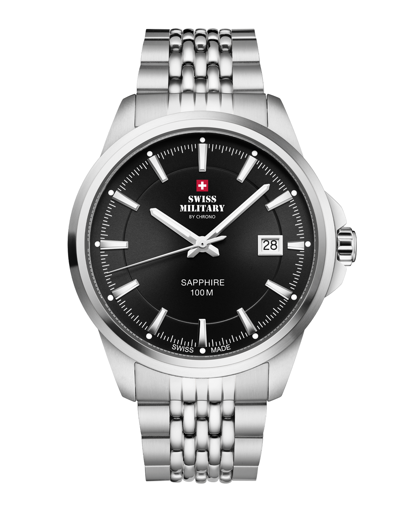Reloj Clásico de Acero para Hombre