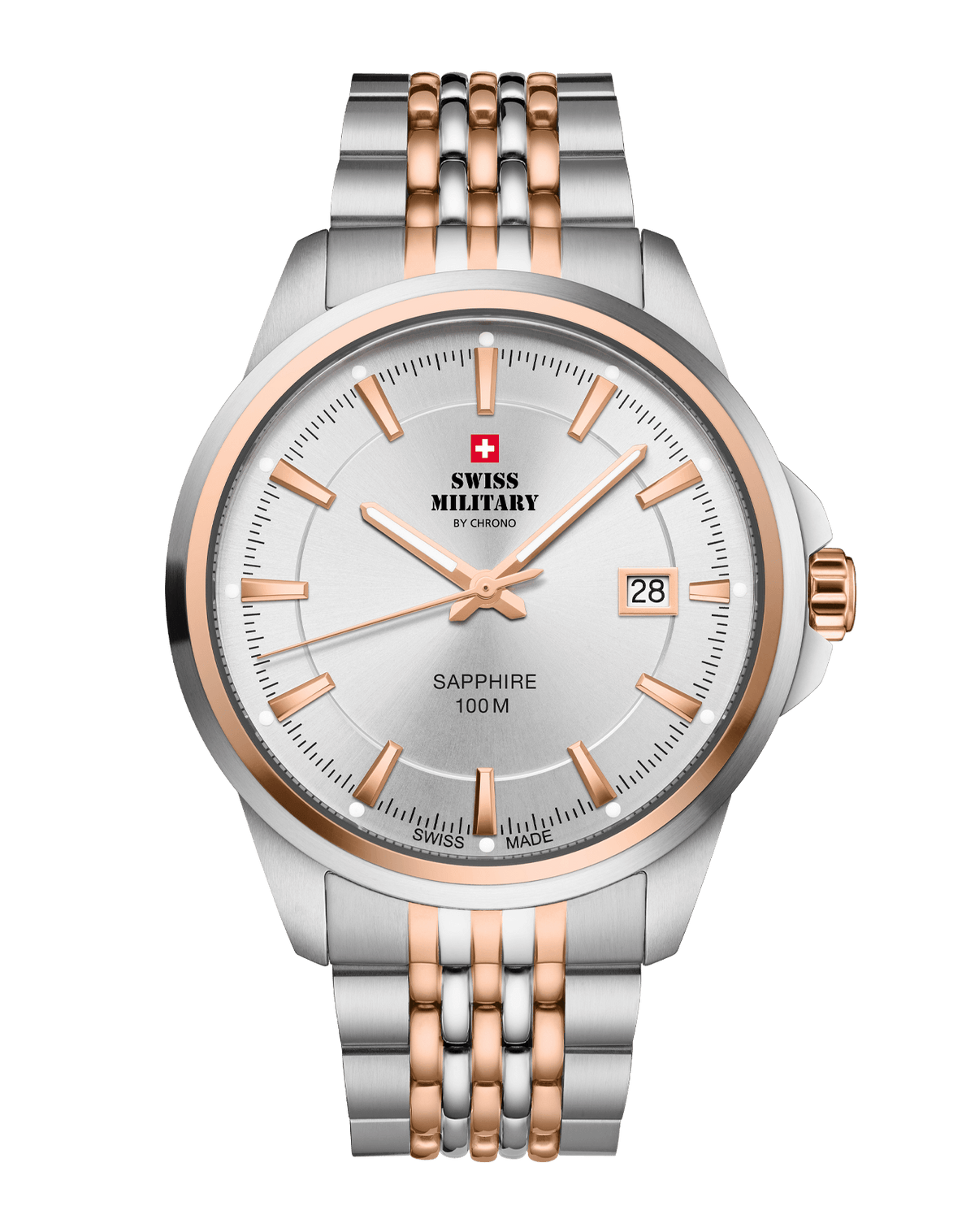 Reloj clásico suizo de caballero