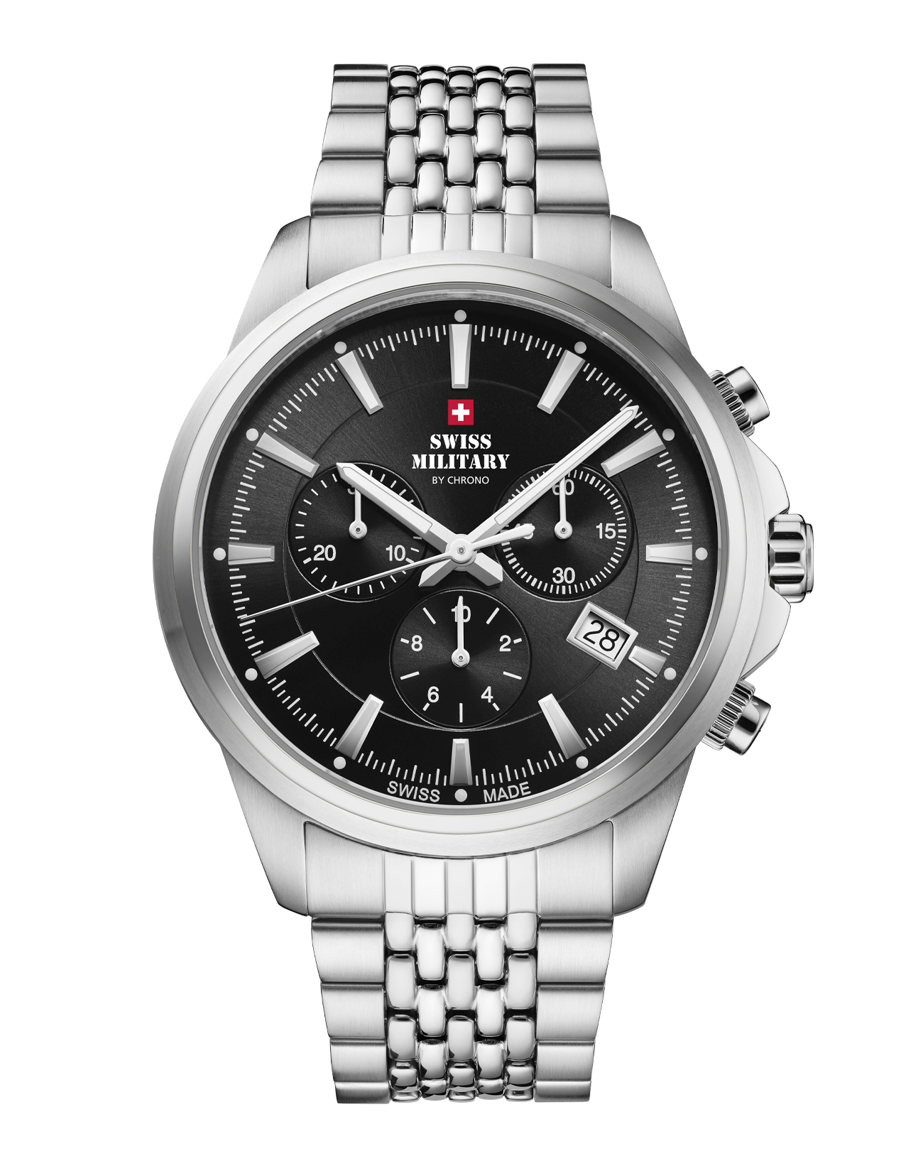 Reloj Cronógrafo Clásico suizo de caballero