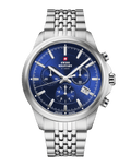 Reloj cronógrafo clásico suizo de caballero