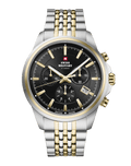 Reloj cronógrafo clásico suizo de caballero